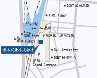 东京公司总部交通图